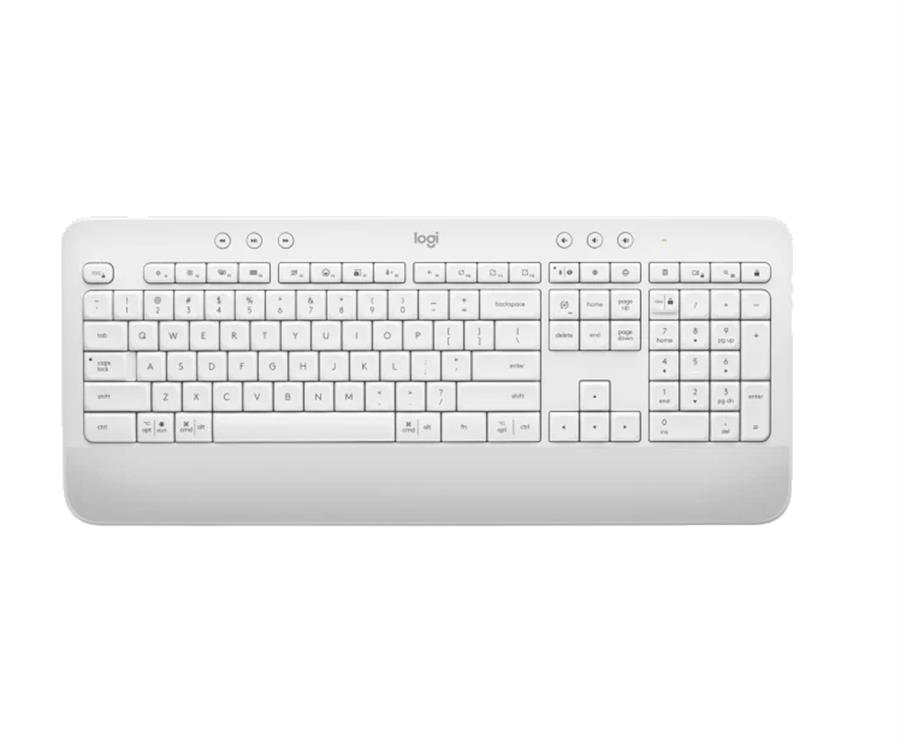 Teclado Logitech Wireless K650 White