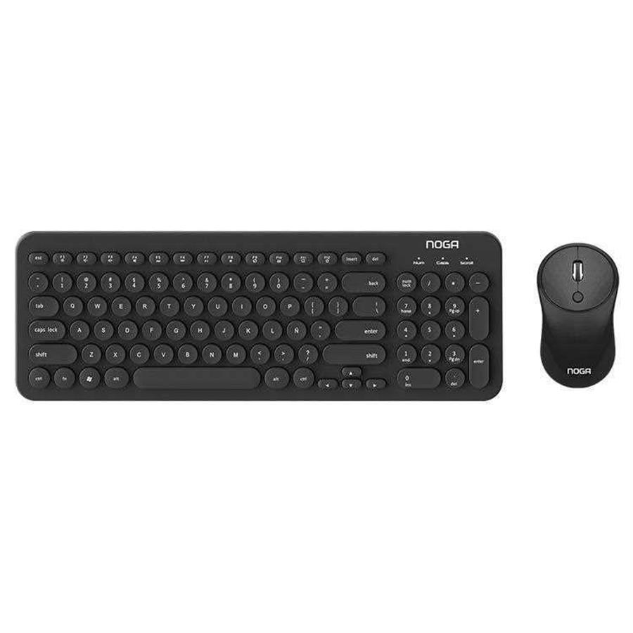 TECLADO Y MOUSE INALAMBRICO NOGANET NKB-S5600 NEGRO