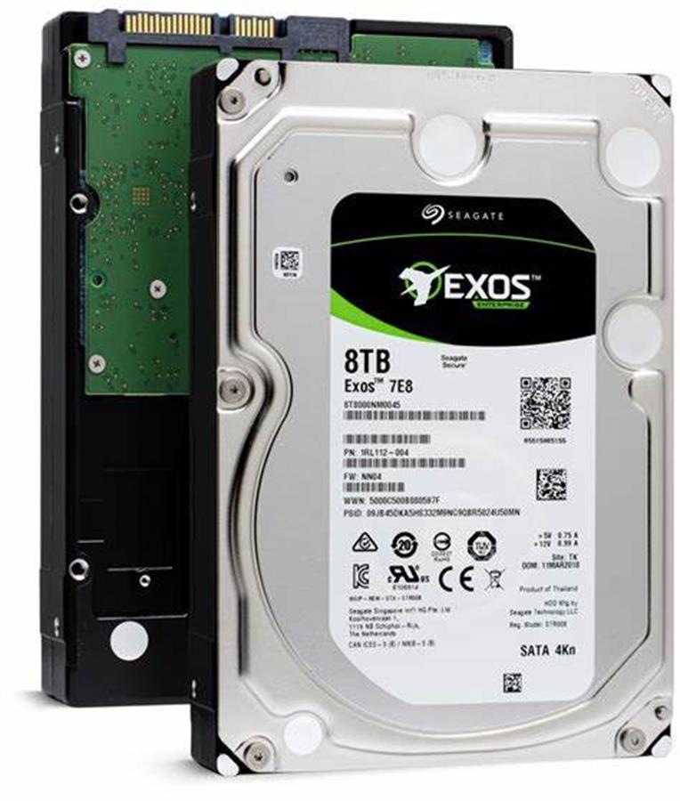Disco rigido HDD 8TB Seagate EXOS 7E8 ENTERPRISE OUTLET