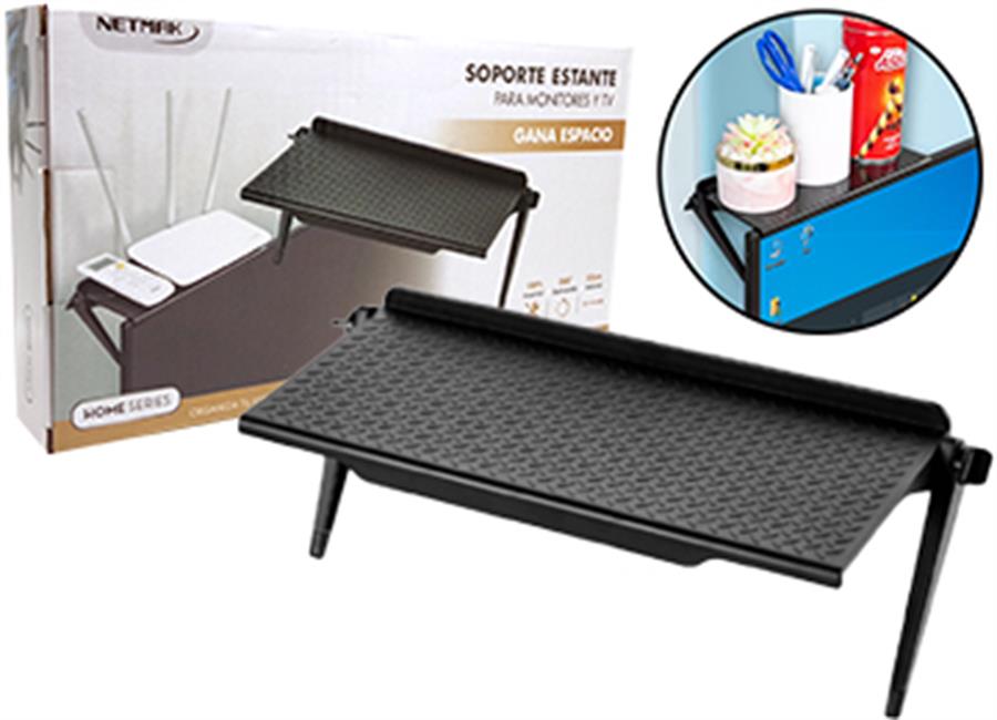 SOPORTE ESTANTE NETMAK NM-ST23 22X11.3CM PARA TV MONITOR